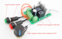 Potentiomètre passif rétractable naturel avec moteur DC 12v, régulation de la largeur du pouls, modulateur de contrôle de la vitesse du moteur, nouvelle version
