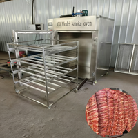 Fumoir industriel pour poisson et viande, machine à fumer le poisson, four à fumée pour poulet