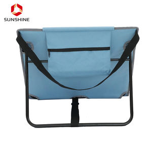 Colchoneta de <span class=keywords><strong>playa</strong></span> ajustable para exteriores, colchoneta ligera de 3 posiciones, libre de arena, <span class=keywords><strong>reclinable</strong></span>, con bolsa de almacenamiento de almohada, tumbona - Product Image 3