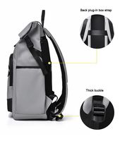 Penawaran Spesial Tas Ransel Pria Outdoor Ringan Model Roll Top Custom, Tas Punggung Anti Air, Tas Laptop Travel