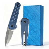 Vente en gros de couteau pliant BM 491, manche en aluminium, couteau de camping et de chasse en plein air, couteau de survie EDC, multi-outils