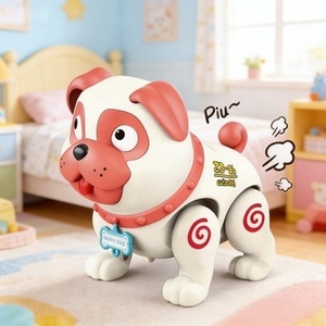 Jouet Éducatif Électrique pour Chien, Interactif, qui Marche, Pulvérise, Chante, Danse, avec Lumières et Musique, en Plastique, Animal de Dessin Animé - Product Image 3