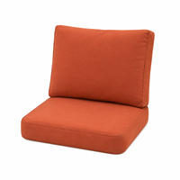 Coussin de chaise d'extérieur en mousse à cellules ouvertes, hydrofuge, résistant aux UV, séchage rapide, antidérapant, avec support en terre cuite pour bord de boîte