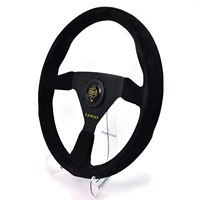 Leaders Suede 350mm Support plat Vente chaude mo JDM Drift Volant