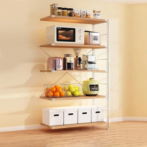 Giá đựng đồ nhà bếp dung tích lớn đa cấp Tủ Đựng Đồ gia dụng nhiều tầng - Product Image 3