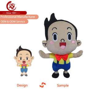 特注の超柔らかぬいぐるみとフィギュア、PPコットン詰め、ユニセックス向けカスタマイズ可能なデザイン - Product Image 1