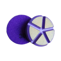 Tampons de polissage pour sols en céramique de qualité supérieure, 3 pouces, avec liant diamanté, pour béton