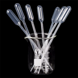 Ventes chaudes Pipettes jetables en plastique de laboratoire Pipettes de transfert en plastique Pipettes Pasteur 10ML - Product Image 2