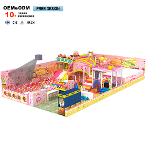 Commercial Indoor Playground Equipment Malls & Children's <b>Entertainment</b> Centers Soft Plastic Playgrounds for Sale - Product Image 2