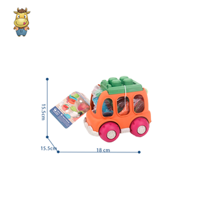 Juego de 6 coches de playa de paja de trigo para niños con moldes de delfines y ballenas y herramientas - Product Image 4