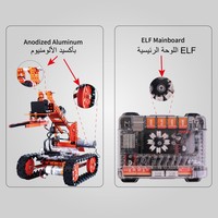 Equipo Educativo de Oriente Medio, Proyecto de Bricolaje 328P Esp32, Kits de Brazo Robótico de Aluminio 12 en 1 para Programación STEM para Educación