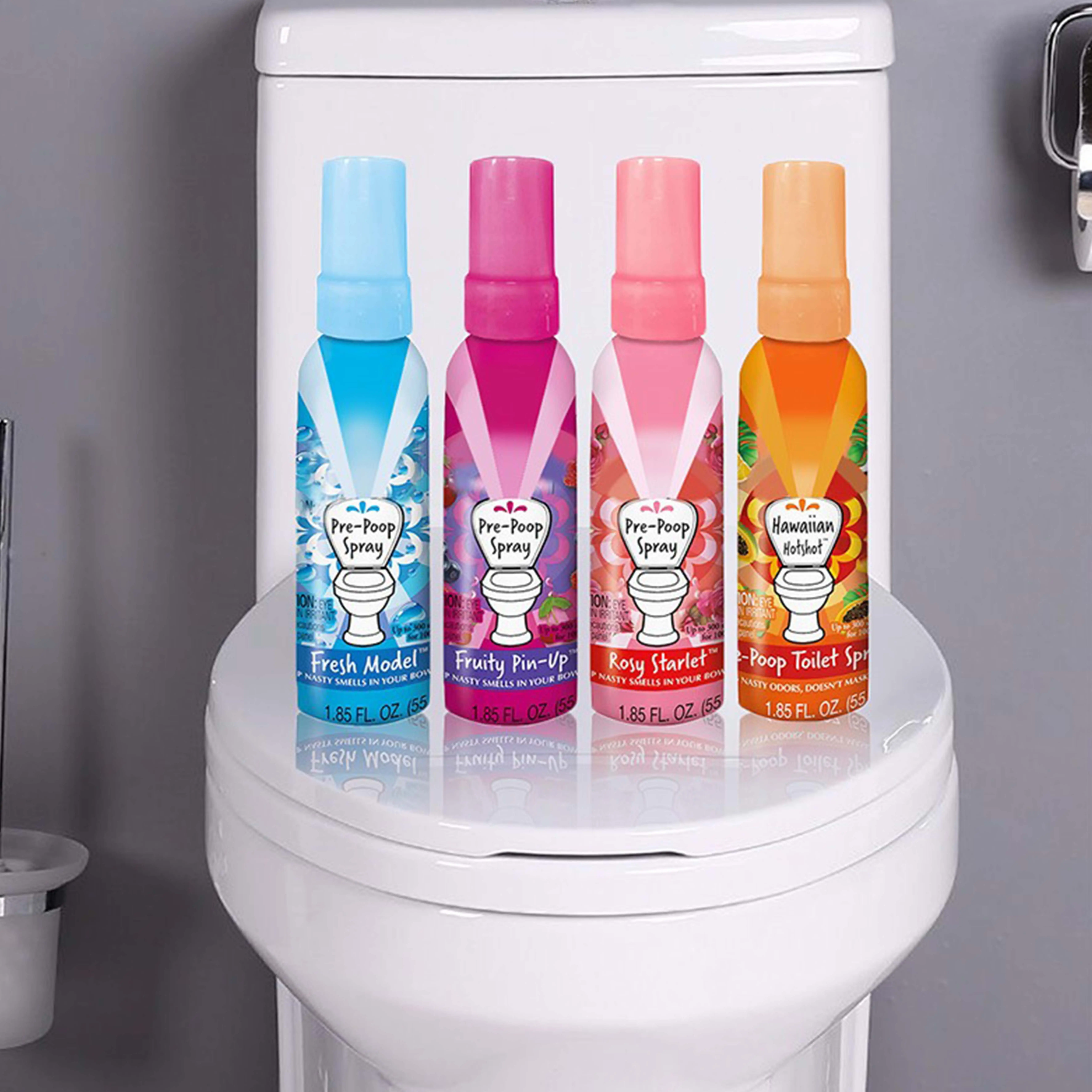 Multicolor Smell Remover 50ml Toilet Odor Eliminator Toilet Fresh Custom Air Freshener Spray