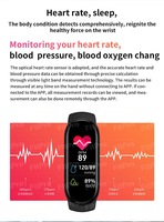Montre connectée sportive M7 Trending WearFit Pro avec boussole et calendrier, étanche IP67, bracelet personnalisable