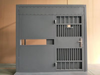 Fabricant de portes de prison en acier automatiques, portes de cellules de prison en acier