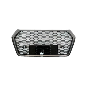 กระจังหน้า2019-2021สไตล์ RSQ5สำหรับรถ Audi Q5 B9สีดำเงา Q5 RSQ5คาร์บอนไฟเบอร์อุปกรณ์เสริมกระจังหน้าสภาพใหม่ ABS - Product Image 1