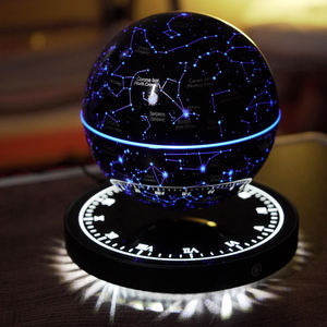 New Design Magnetic Levitating Starry Sky <b>Desk</b> Lamp Christmas Gift Led Floating Table Lamp Rechargeable - Product Image 4