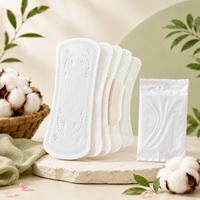 Serviettes hygiéniques pour femmes Dome 100% naturelles OEM, commande d'essai, coton doux, respirantes, surface sèche, ultra fines
