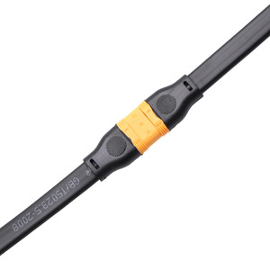 ขั้วต่อสามขา Mr60 พร้อมสายเคเบิลสำหรับเครื่องบินจำลอง สายซิลิโคน 12awg ขั้วต่อไฟฟ้ากำลังสูง - Product Image 1