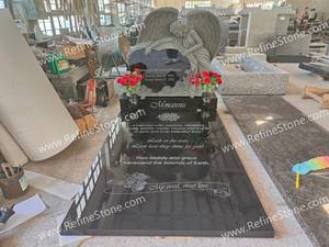 特注大天然石御影石大理石墓石天使記念記念柱柱屋外用 - Product Image 6