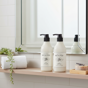 ชุดผลิตภัณฑ์บำรุงผม Beyond Deep Moisture วิตามินอี ส่วนผสมสมุนไพรวีแกน โลชั่นบำรุงผิวกาย 400 มล. ช่วยให้ผิวกระจ่างใส กลิ่นหอม ผลิตภัณฑ์ดูแลผิวกาย รับผลิตแบบ OEM - Product Image 3