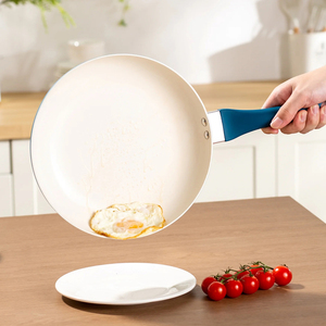 Ensemble de 10 ustensiles de cuisine en alliage d'aluminium antiadhésif avec couvercles en verre, poignées en bakélite, résistant au four, pour cuisinières à gaz et à induction - Product Image 6