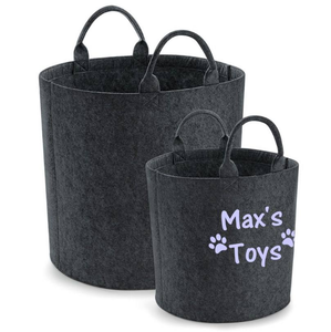 Mofelt Factory Wholesale Personalized Durable Collapsible Laundry Baskets Soft Shape Big Capacity <b>Wool</b> <b>Felt</b> Clothing Plastic - Product Image 6