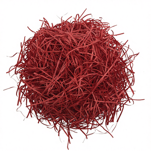 Papier spécial écologique multicolores, déchiqueté en raphia, pour paniers, garniture de paniers, décoration de fête, emballage cadeau, artisanat en papier fait main - Product Image 6