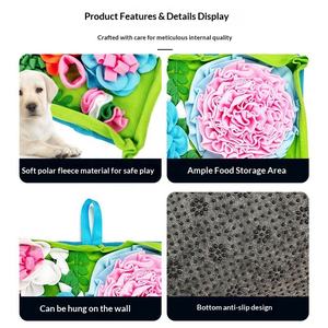 Tappetino Olfattivo per Cani Stile Giardino Floreale per Addestramento alla Foraggiatura e Gioco Educativo per l'Alimentazione Lenta - Product Image 3