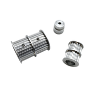 Poulie de distribution métallique sur mesure de haute précision ISO9001:2015, usinée CNC, pour transmission robotique et roue synchrone