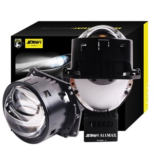 Automotive <b>Projector</b> Lenses Bi LED <b>Projector</b> Lens Headlight Supplier 75w High Power 6000k Motorcycle Automotive <b>Lighting</b> Lamps - Product Image 1