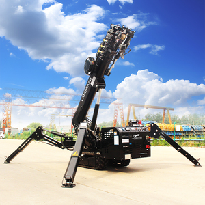 Mini-grue araignée multifonctionnelle sur chenilles rotatives, capacité de levage 1200 kg, usage domestique, garantie 1,5 an, testée et inspectée - Product Image 5