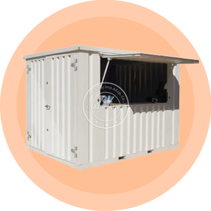 China Popular Café Contenedor Bar Casa prefabricada Centro comercial Restaurante Cafetería Interior Diseño personalizado - Product Image 4