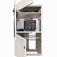 Armoire de commutation basse tension extractible Shenghua MNS IP54 400V/380V 5000A Intérieur/Extérieur Industriel Henan 6/8 Prises