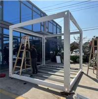 Kits de construction de maisons conteneurs préfabriquées en acier de 20 et 40 pieds, personnalisables, directement de l'usine