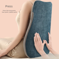 Cojín de Masaje Profesional LEMESY, Simula Masaje Humano, Multiacción, Shiatsu, Amasamiento, Presión, Ajustable, con Calor