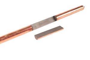Varilla de Tierra con Recubrimiento de Cobre, Varilla de Tierra Electrochapada, Varilla de Tierra Roscada CCS para Protección de Generadores Solares y Eólicos - Product Image 4