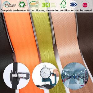Personalizado 2,5 cm y 5cm espiga poliéster nailon correas Universal autobús camión avión coche carreras cinturón de seguridad correa de hombro - Product Image 5