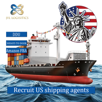 Agente de Envío a EE. UU., Transitario Marítimo, Servicio de Entrega de Carga, Envío FBA, Proveedor de Logística, Tarifas de Exportación