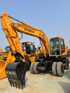 Hydraulic Cylinder Wheel Excavator 15 Ton 99% <strong>New</strong> <strong>Hitachi</strong> 150 Used Excavator Secondhand Excavator with Cheap Price - Product Image 2