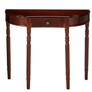 Muebles de Salón, <span class=keywords><strong>Mesa</strong></span> de Madera Rústica Marrón Antigua Personalizada al por Mayor - Product Image 4