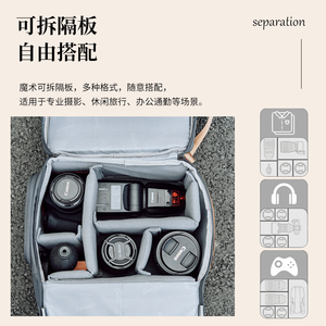 Unisex Retro Vintage Camera <b>Backpack</b> <b>Large</b> Capacity Tripod Holder Waterproof Oxford Camera Bag Photographers Bag - Product Image 4