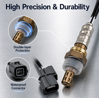 Sensores de O2 Nuevos, Compatibles con EPA, para Accord, Odyssey, Pilot, MDX, OE 2344368, Sensor de Motor con 1 Año de Garantía, Sensores Automotrices, Sensor ABS