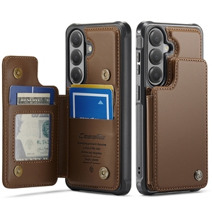 Étui en cuir <span class=keywords><strong>Caseme</strong></span> C22 avec porte-cartes pour <span class=keywords><strong>Samsung</strong></span> Galaxy S26 Plus Ultra A15 A16 5G A17 A36 A37 A56 A57, coque arrière avec béquille - Product Image 3