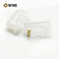 Connecteur rj45 Cat6 cat.6a, blindé, pour homme, prise 23awg, meilleure vente d'usine