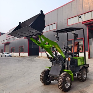 Pengiriman Gratis 500kg Mini Articulated Battery Powered Electric 4wd Wheels <span class=keywords><strong>Loader</strong></span> untuk Penggunaan Pertanian Skid <span class=keywords><strong>Loader</strong></span> untuk Dijual - Product Image 6