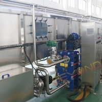 Pasteurisateur automatique de boissons RTD en tunnel |   Chauffage, maintien au chaud et refroidissement multi-étapes pour le thé, le café, le lait