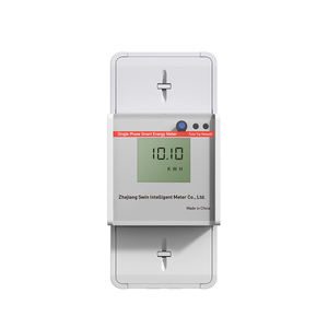 Swin SJ485 Medidor eléctrico inteligente de carril Din monofásico Pantalla LCD de alta precisión Plataforma de nube de corriente nominal 5A Pago móvil - Product Image 1
