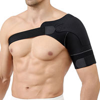 Manchon de soutien protecteur pour les blessures à l'épaule, durable, respirant, réglable et confortable pour le sport