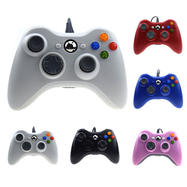 RALAN Video Game Joyctisk Gamepad 360 Controller Wired for Microsoft Xbox 360