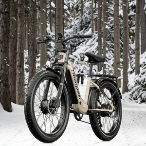 Bicicleta de Montaña S700 OEM ODM de 48v 1000W*2 con Doble Motor para Adultos, 7 Velocidades, con Frenos de Aceite para Ciudad y Nieve - Product Image 4